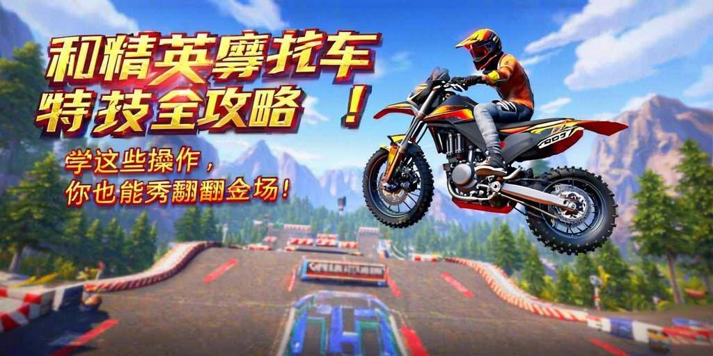 和平精英摩托车特技全攻略！学会这些操作，你也能秀翻全场！和平精英摩托车特技全攻略，秀翻全场的操作技巧  第1张
