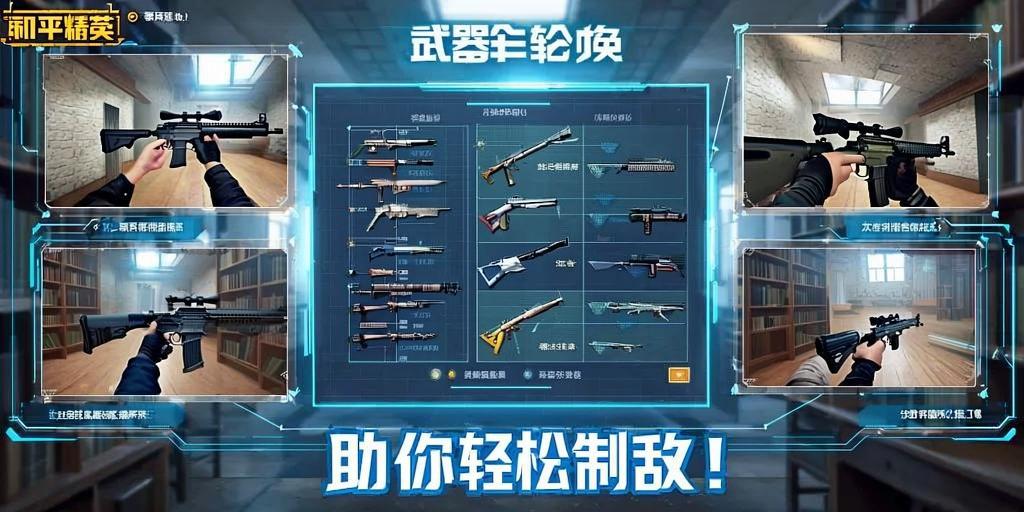 和平精英图书馆武器轮换全解析，助你轻松制敌！和平精英图书馆武器轮换全攻略，制敌利器一网打尽！  第1张